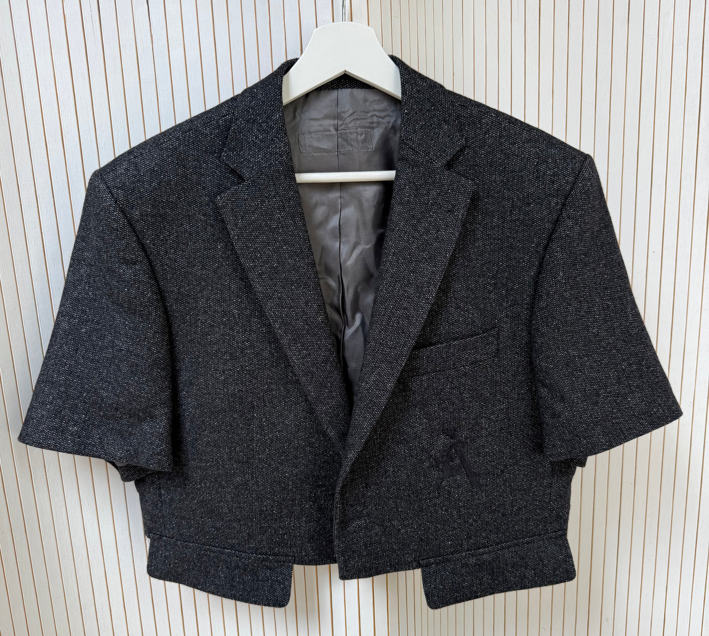 Short sleeve blazer
