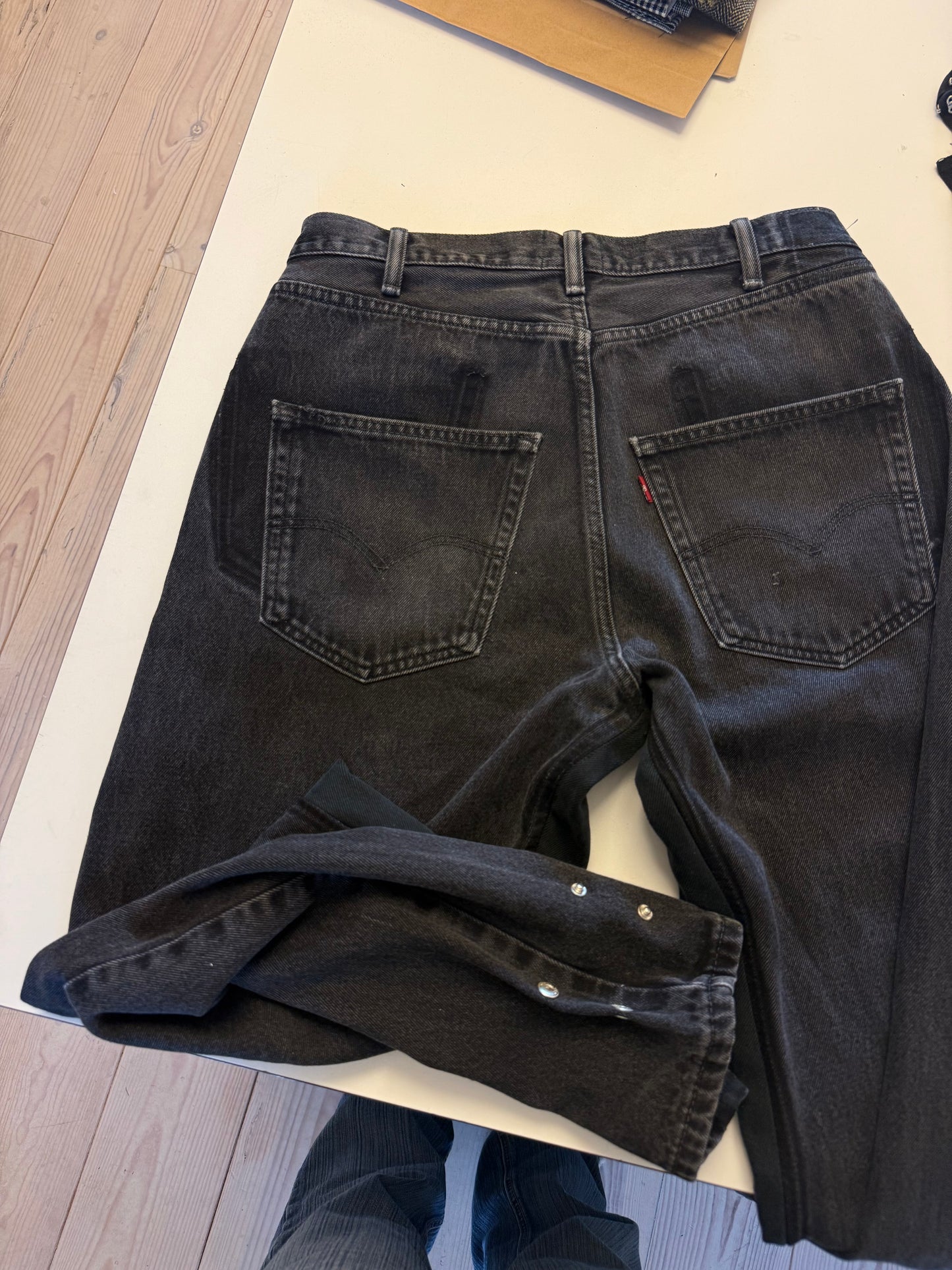 Recreated jeans