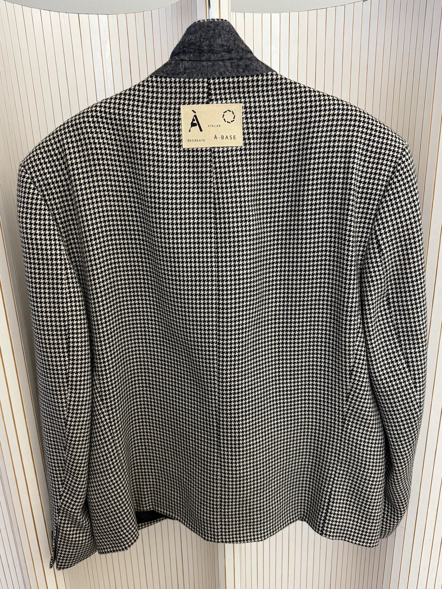 Rcereated blazer jacket