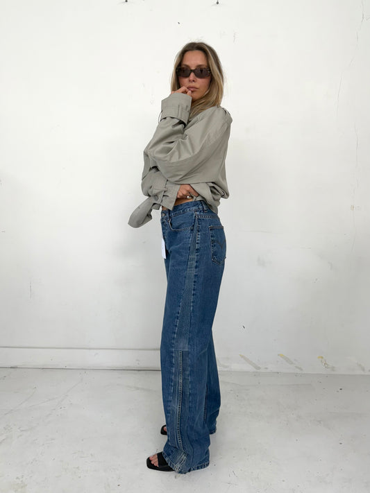 Recreated jeans