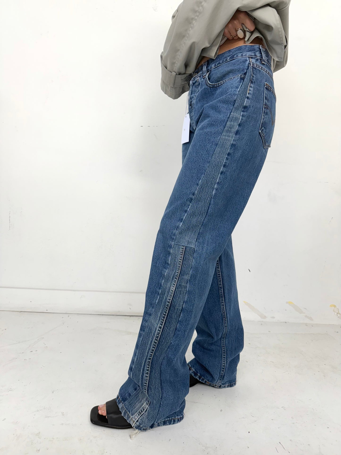 Recreated jeans