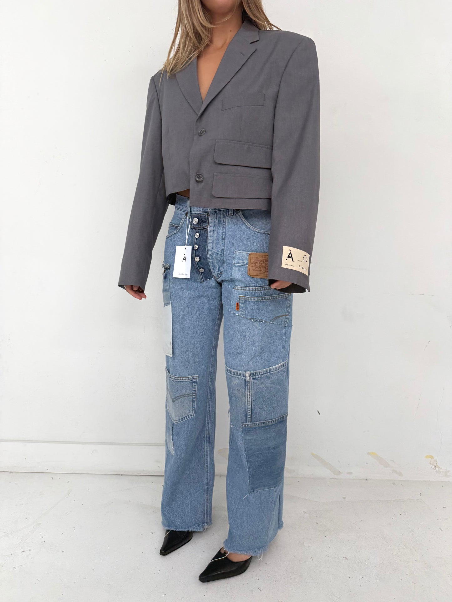 Recreated jeans