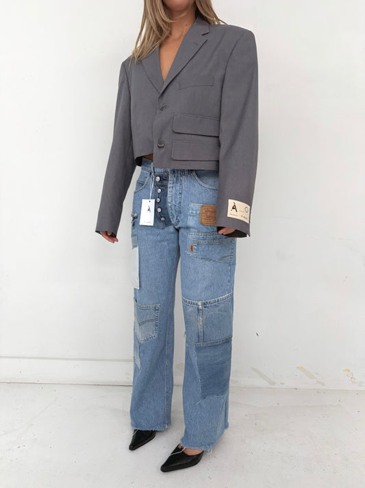Recreated jeans