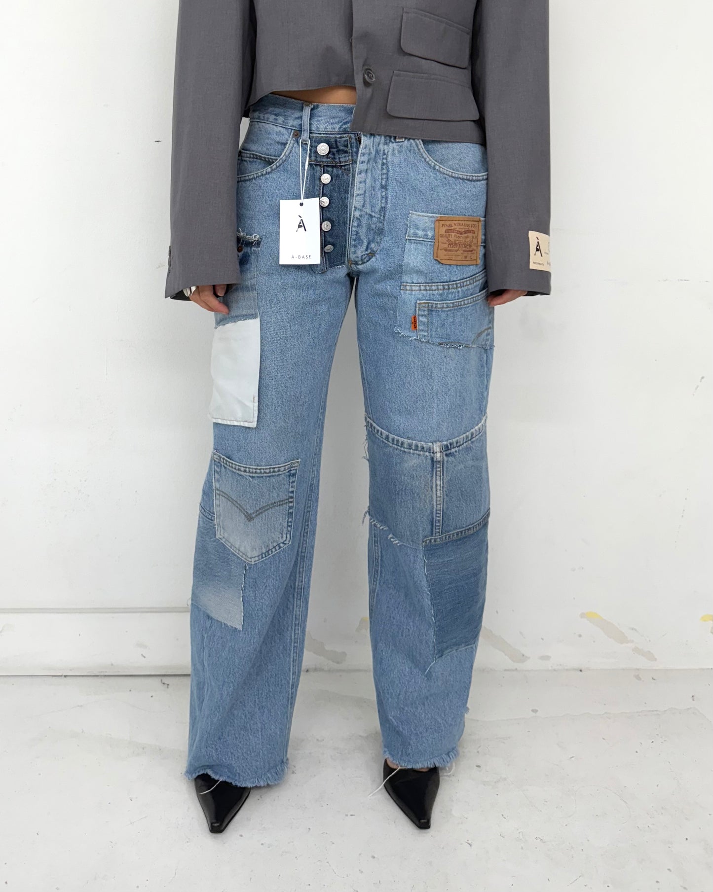 Recreated jeans