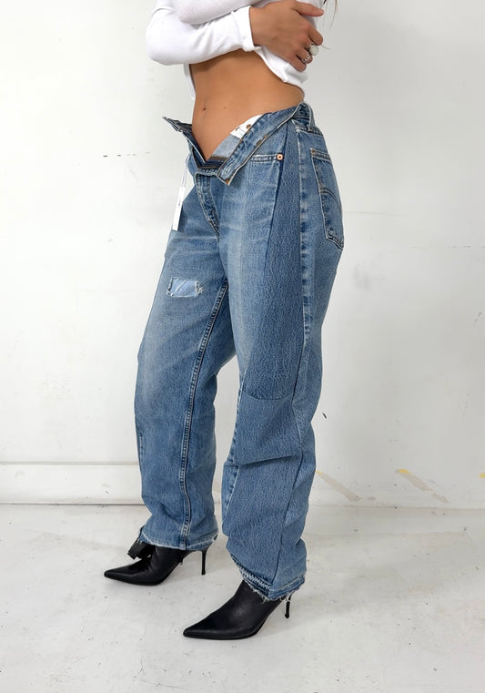 Recreated jeans