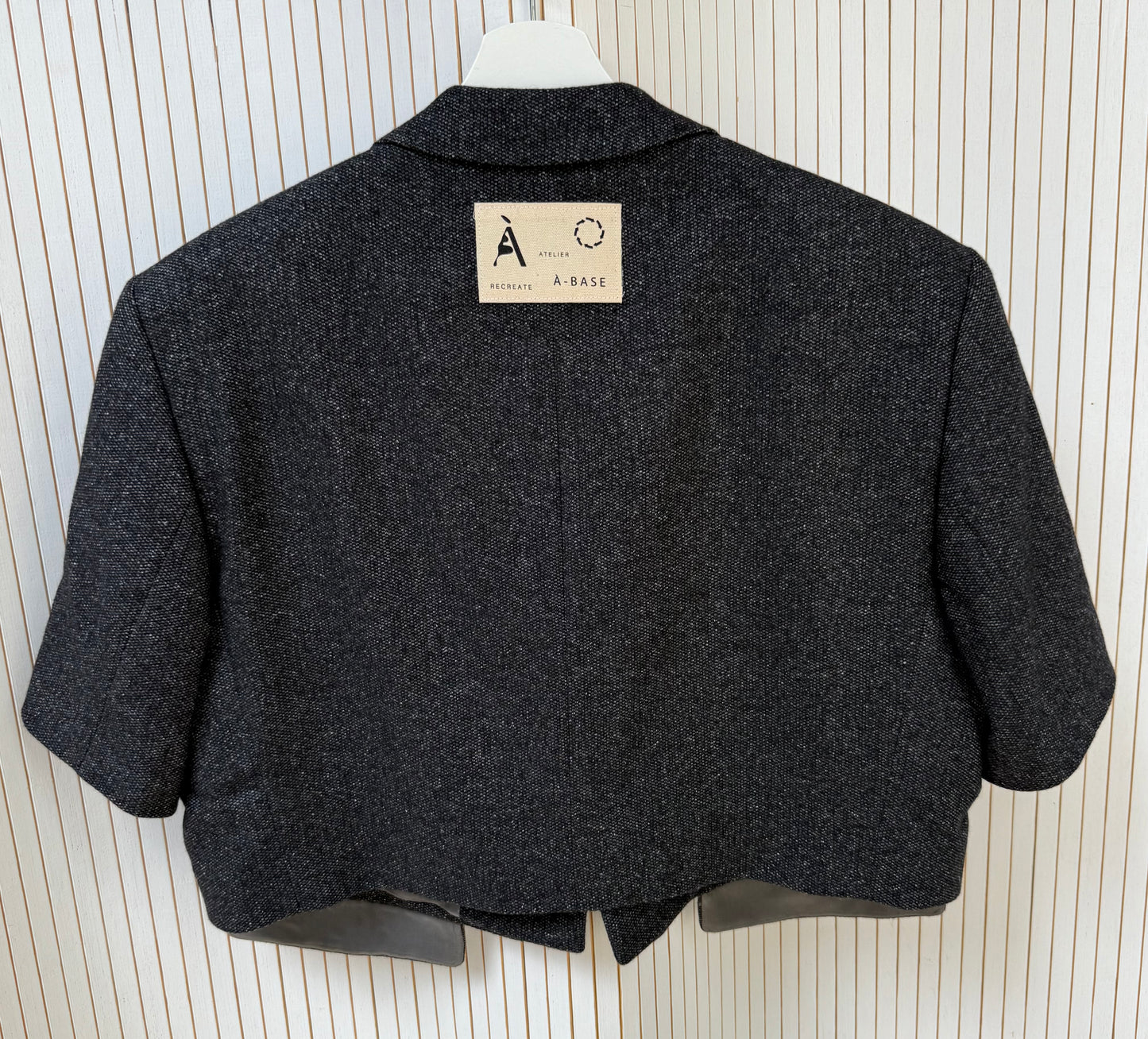Short sleeve blazer