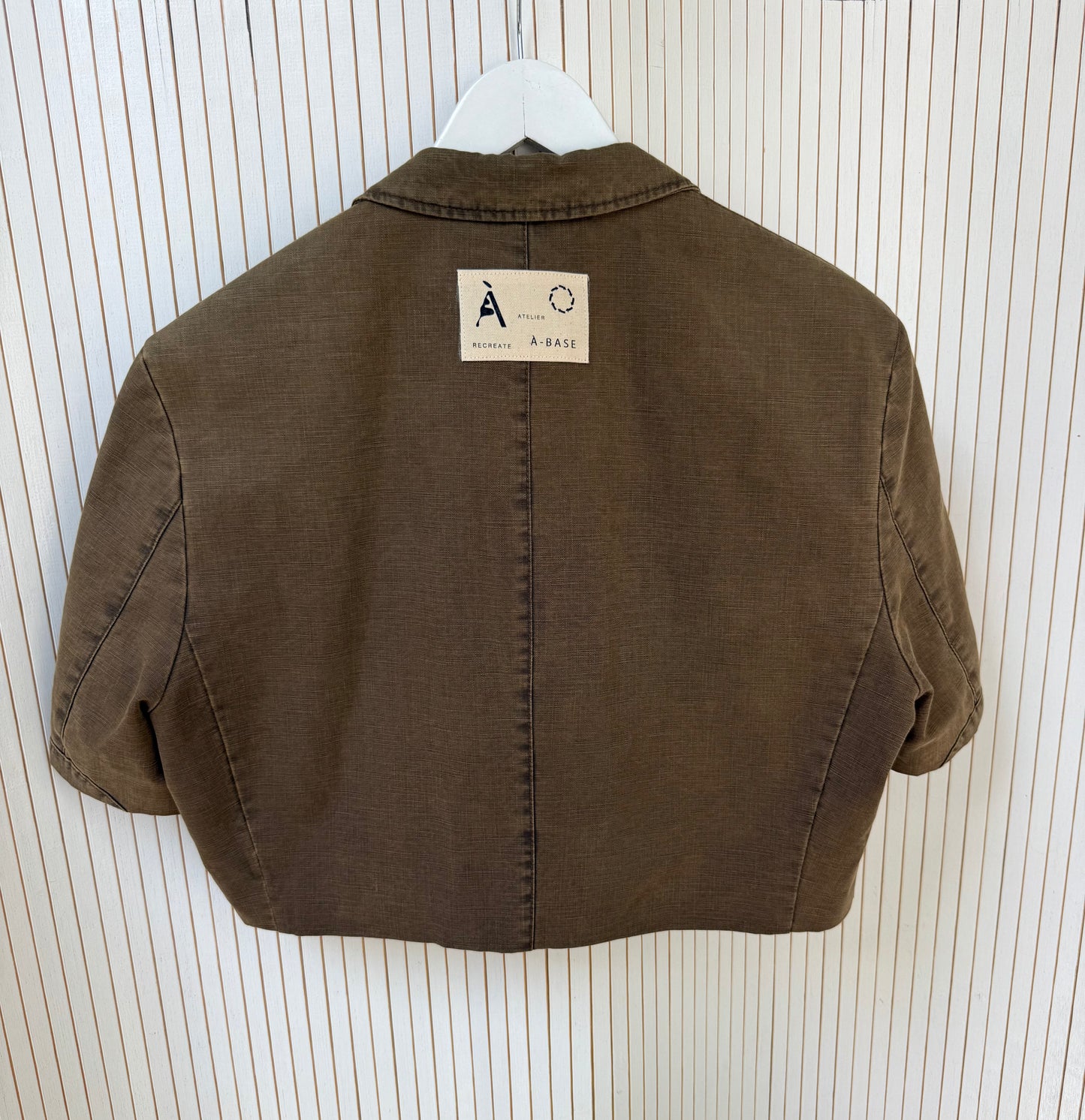 Short sleeve blazer