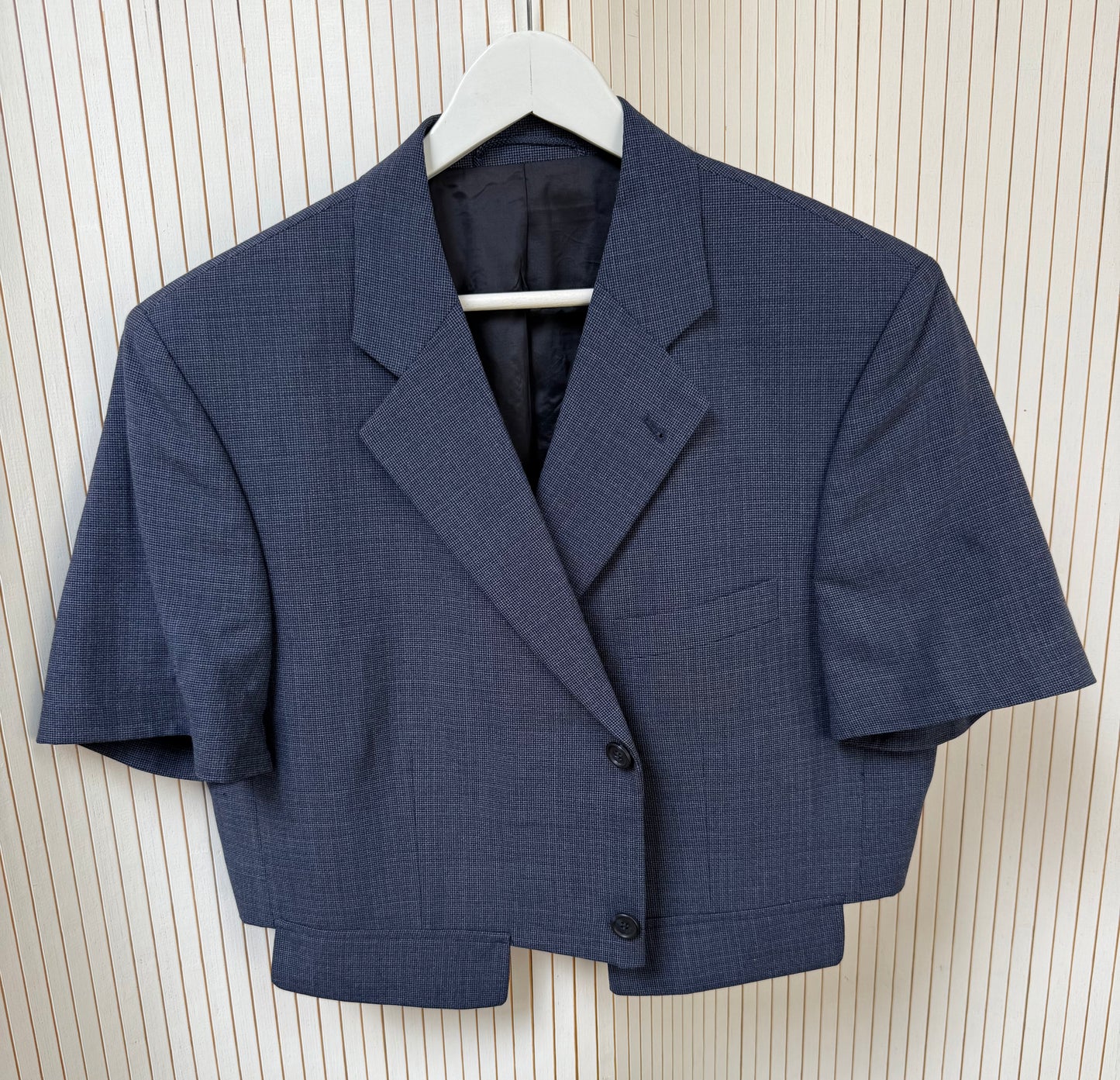 Short sleeve blazer