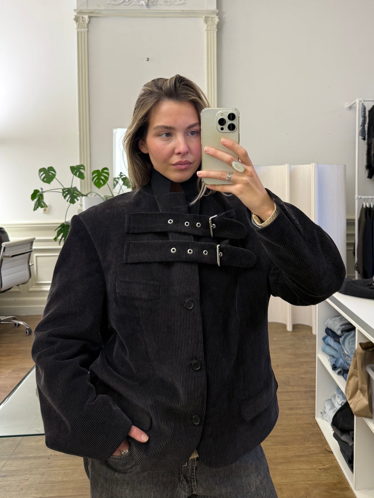 (PRE-ORDER) Recreated blazer jacket