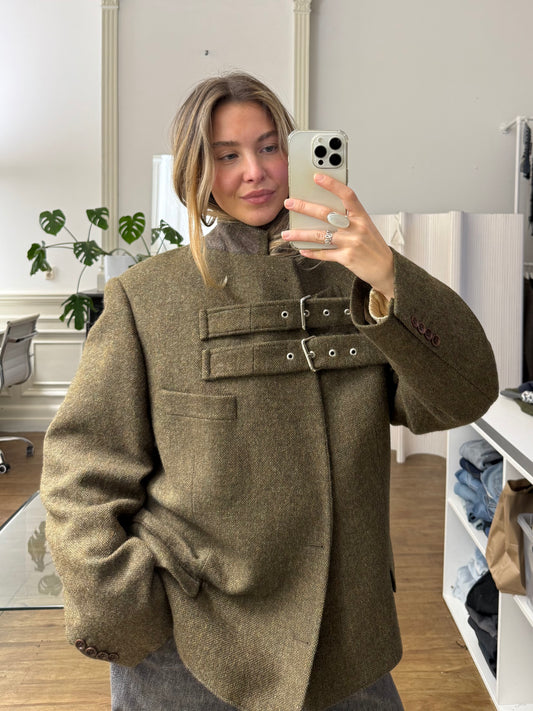 Recreated blazer jacket