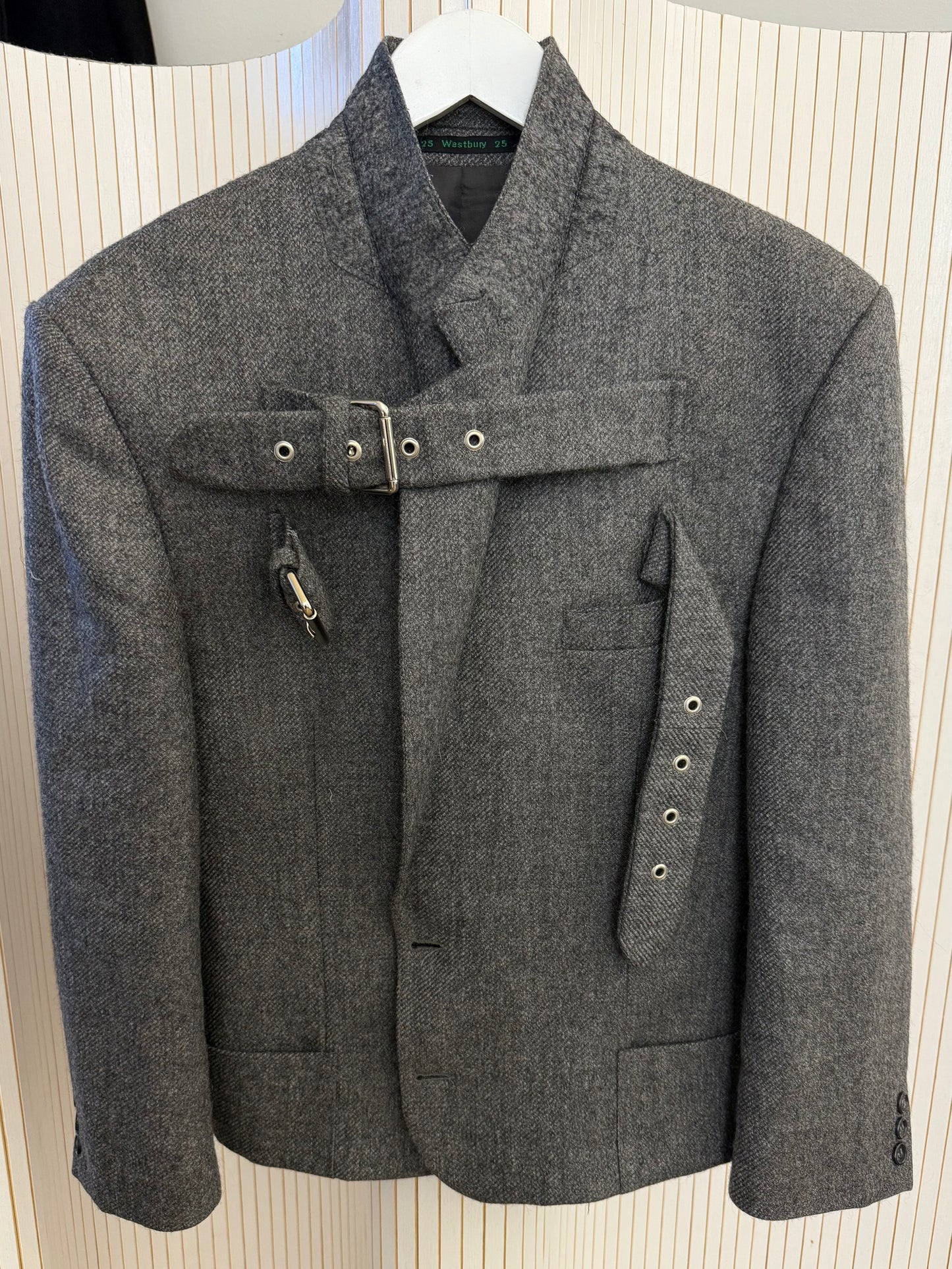 Buckle blazer jacket