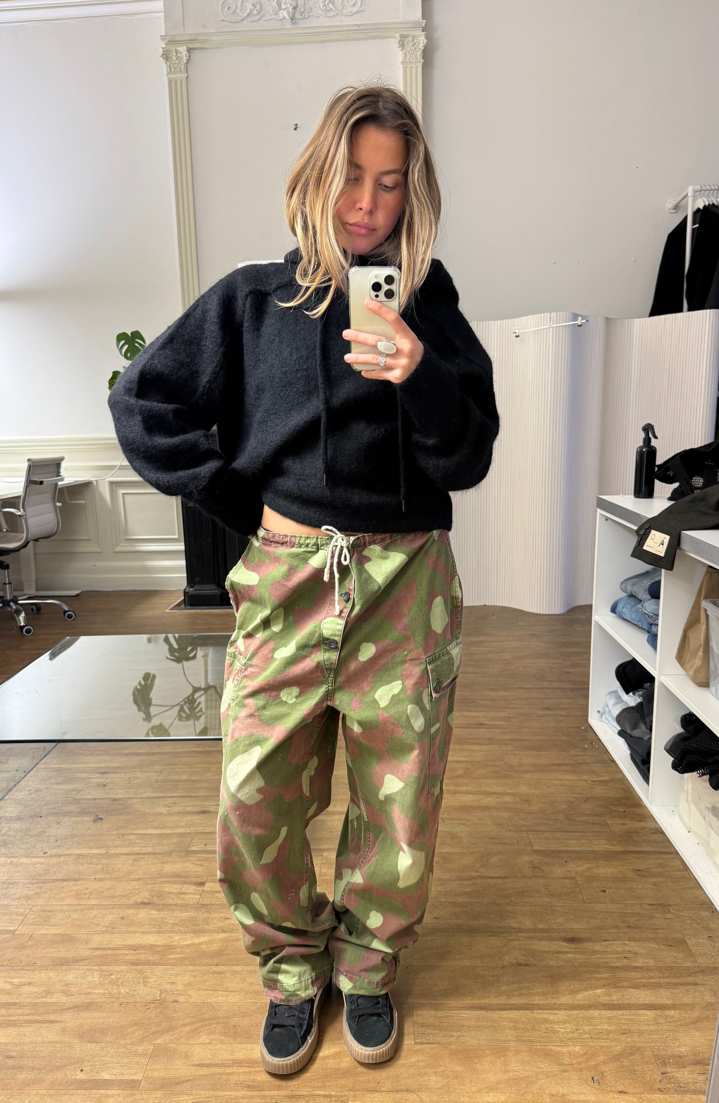 Reverseable camo pants