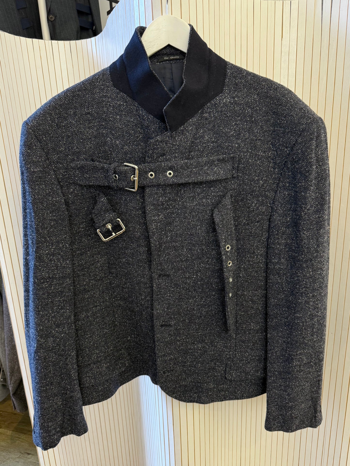 Buckle blazer jacket