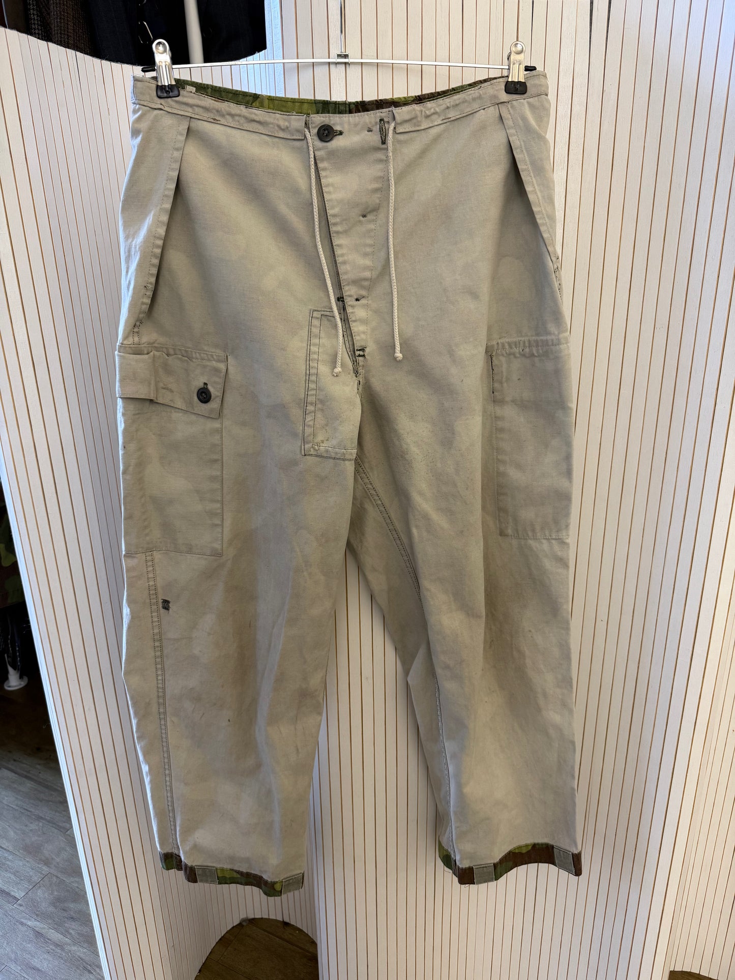 Reverseable camo pants