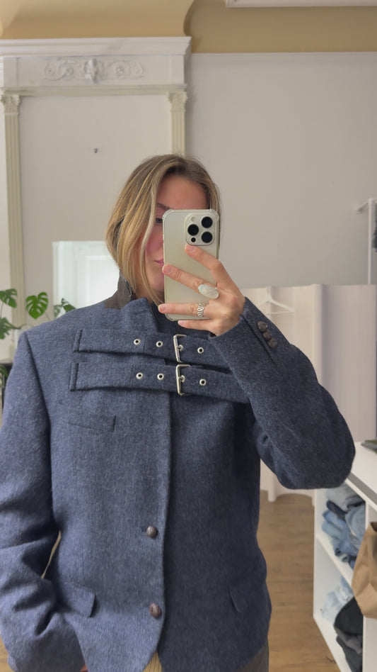 Recreated blazer jacket